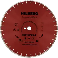 Алмазный диск по железобетону 500*25.4/12*10*4.0мм Industrial Hard Laser Hilberg HI811