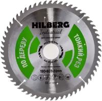 Пильный диск по дереву 190*30*1.6*60T Hilberg HWT192