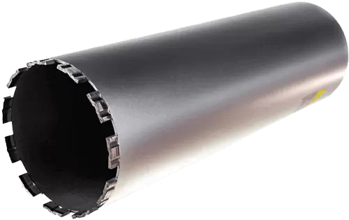 Алмазная буровая коронка 132*450 мм 1 1/4" UNC Hilberg Laser HD717 - интернет-магазин «Стронг Инструмент» город Москва