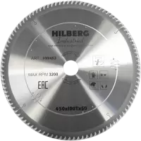 Пильный диск по дереву 450*50*3.8*100T Industrial Hilberg HW453