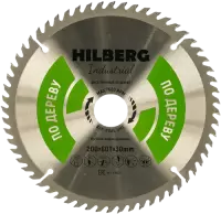 Пильный диск по дереву 200*30*2.2*60T Hilberg HW202