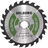 Пильный диск по дереву 216*30*2.4*24T Hilberg HW216