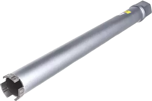 Алмазная буровая коронка 46*450 мм 1 1/4" UNC Hilberg Laser HD704 - интернет-магазин «Стронг Инструмент» город Москва