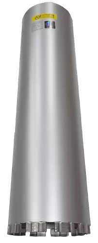 Алмазная буровая коронка 112*450 мм 1 1/4" UNC Hilberg Laser HD714 - интернет-магазин «Стронг Инструмент» город Москва