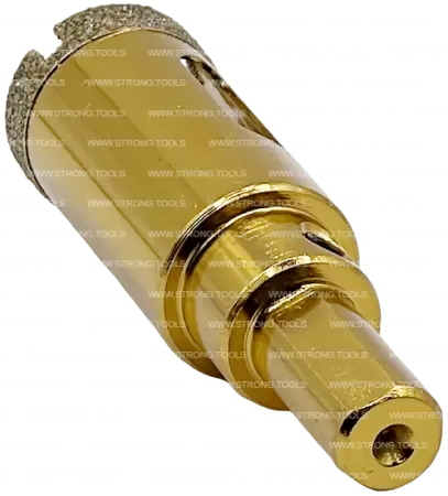 Алмазная коронка по керамике с центр. сверлом 20мм (Gold) Strong СТК-06700020