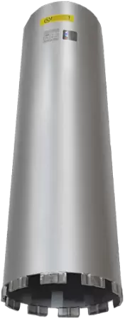 Алмазная буровая коронка 126*450 мм 1 1/4" UNC Hilberg Laser HD716 - интернет-магазин «Стронг Инструмент» город Москва