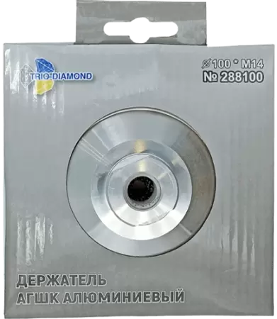 Опорная тарелка 100мм Hard (алюминиевая) для АГШК Trio-Diamond 288100 - интернет-магазин «Стронг Инструмент» город Москва