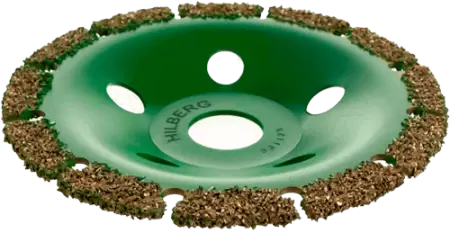 Чашка плоская 125мм для резки и шлифования зерно 30 Hilberg 531125 - интернет-магазин «Стронг Инструмент» город Москва