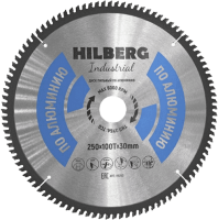 Пильный диск по алюминию 250*30*Т100 Industrial Hilberg HA250 - интернет-магазин «Стронг Инструмент» город Москва