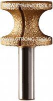 Алмазная полустержневая фреза по камню S12*D36*H9.5 Standard Strong СТФ-99081201