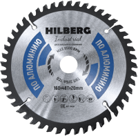 Пильный диск по алюминию 160*20*Т48 Industrial Hilberg HA160 - интернет-магазин «Стронг Инструмент» город Москва
