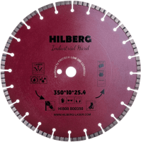 Алмазный диск по железобетону 350*25.4/12*10*3.3мм Industrial Hard Laser Hilberg HI808 - интернет-магазин «Стронг Инструмент» город Москва
