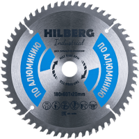 Пильный диск по алюминию 180*20*Т60 Industrial Hilberg HA180 - интернет-магазин «Стронг Инструмент» город Москва