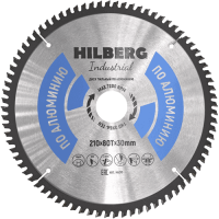 Пильный диск по алюминию 210*30*Т80 Industrial Hilberg HA210 - интернет-магазин «Стронг Инструмент» город Москва