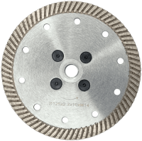 Алмазный диск с фланцем 125*М14*10мм Turbo Strong СТД-18600125 - интернет-магазин «Стронг Инструмент» город Москва