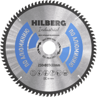 Пильный диск по алюминию 230*30*Т80 Industrial Hilberg HA230 - интернет-магазин «Стронг Инструмент» город Москва