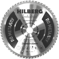 Пильный диск по металлу 250*30*Т60 Industrial Hilberg HF250 - интернет-магазин «Стронг Инструмент» город Москва
