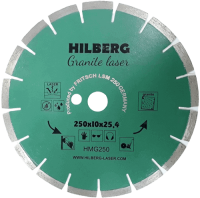 Алмазный диск по граниту 250*32/25.4/12*10*2.4мм Granite Laser Hilberg HMG250 - интернет-магазин «Стронг Инструмент» город Москва