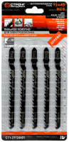 Пилки для лобзика 5шт. T244D HCS 100мм по мягкой древесине Strong СТУ-21124401 - интернет-магазин «Стронг Инструмент» город Москва