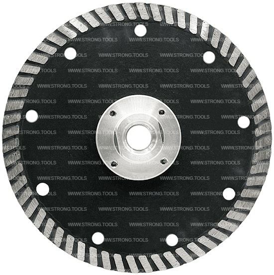 Алмазный диск с фланцем 125*М14*10*3.0мм Turbo Strong СТД-18200125