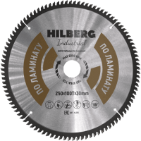 Пильный диск по ламинату 250*30*Т100 Industrial Hilberg HL250 - интернет-магазин «Стронг Инструмент» город Москва