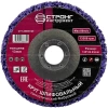 Зачистной диск 125мм для УШМ коралловый фиолетовый (жёсткий) СТУ-25300125 - интернет-магазин «Стронг Инструмент» город Москва