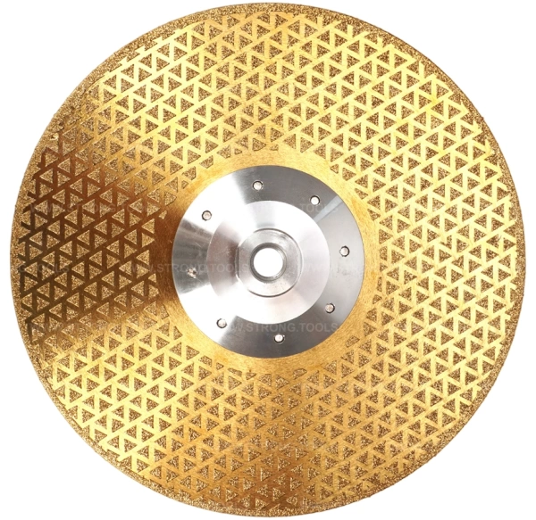 Алмазный диск с фланцем 230*М14 (гальванический) Maxprospa МД-10500230 - интернет-магазин «Стронг Инструмент» город Москва