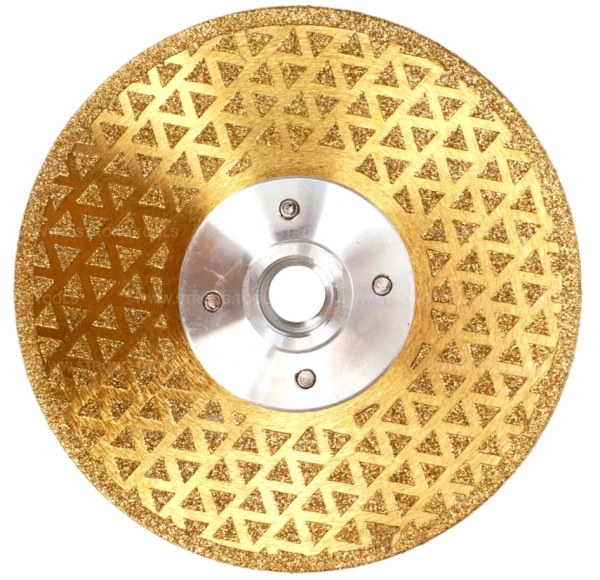 Алмазный диск с фланцем 125*М14 (гальванический) Maxprospa МД-10500125 - интернет-магазин «Стронг Инструмент» город Москва