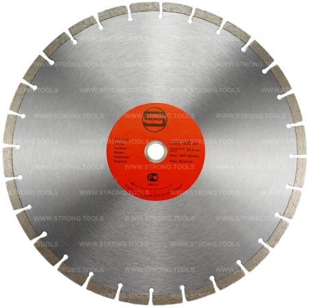 Алмазный диск по бетону 400*25.4/22.23*12*3.4мм Segment Strong СТД-11200400