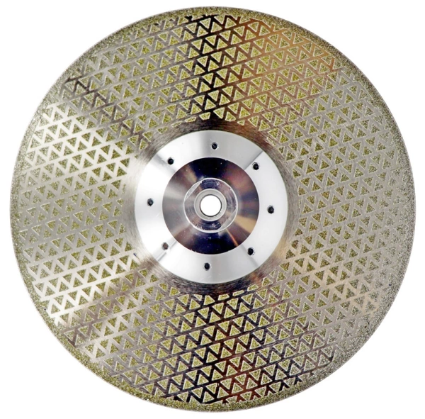 Алмазный диск с фланцем 230*М14*66*3.0мм (гальванический) Hilberg HM516 - интернет-магазин «Стронг Инструмент» город Москва