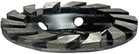Алмазная чашка по бетону 125*22.23мм Турбо Strong СТД-14800125 - интернет-магазин «Стронг Инструмент» город Москва